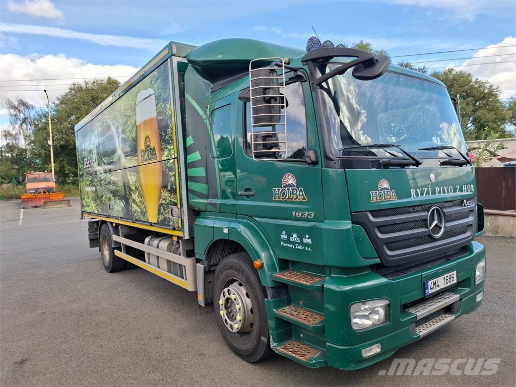 Mercedes-Benz AXOR 1833 L Sanduk kamioni