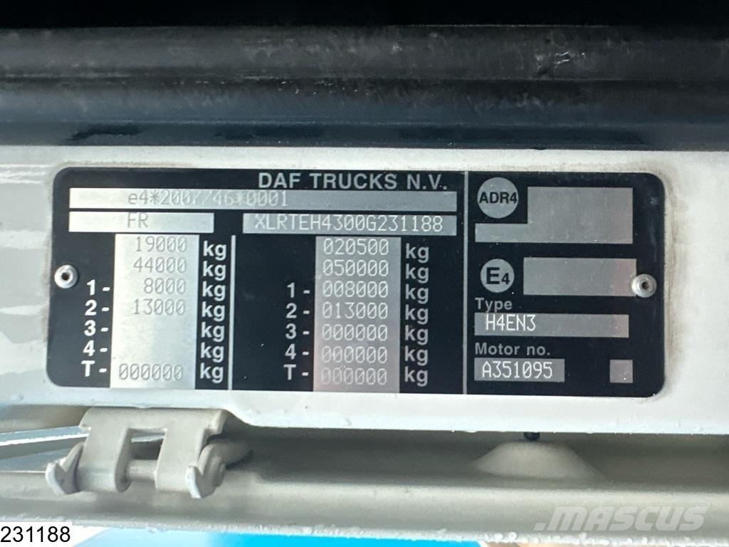 DAF XF 480 EURO 6, ACC, Standairco Vilcēji