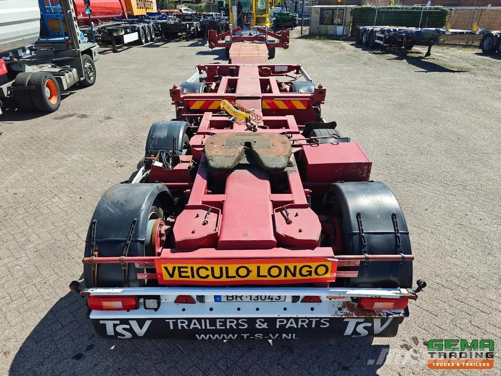 D-tec COMBITRAILER CT-41-03D 20FT Combi Dolly - Lift/Ste Semirremolques portacontenedores