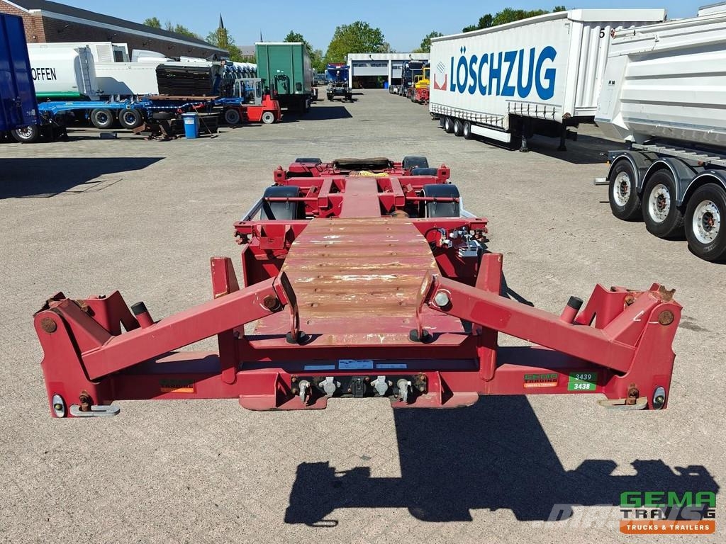 D-tec COMBITRAILER CT-41-03D 20FT Combi Dolly - Lift/Ste Semirremolques portacontenedores