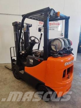 Doosan G18S5 Kaasutrukki Gasolmotviktstruckar