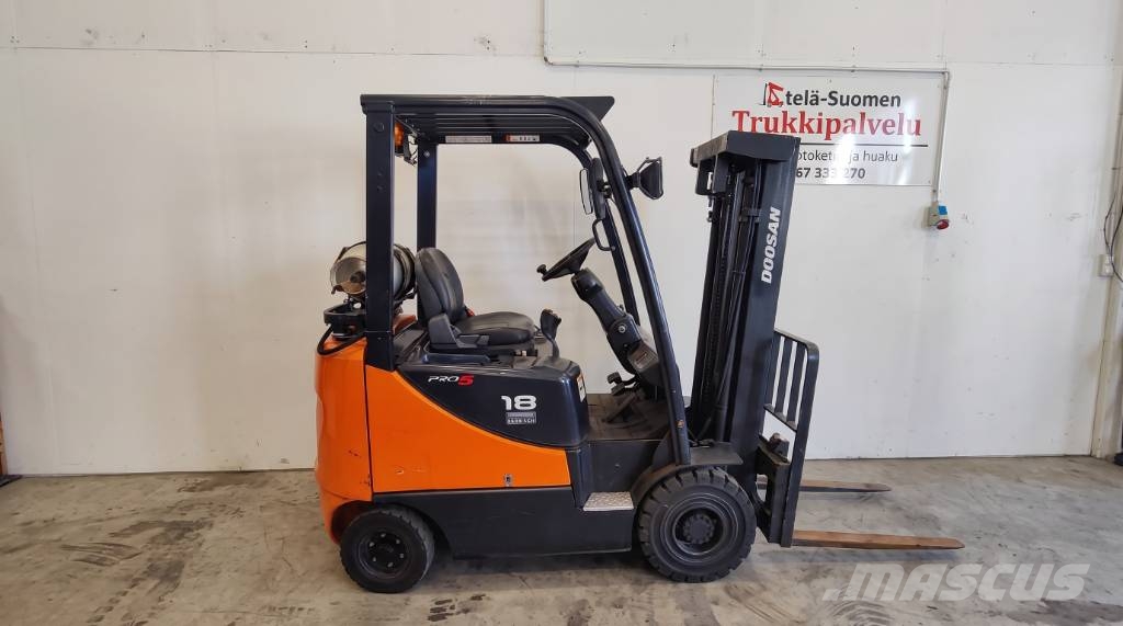 Doosan G18S5 Kaasutrukki (Varattu) Plinski viljuškari