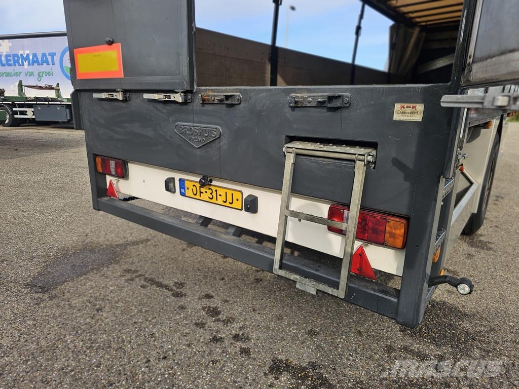 Broshuis 1AOU 10 10 /SINGLE AXLE/ SAF DRUM/ OLD BUT LIKE NE Other semi-trailers