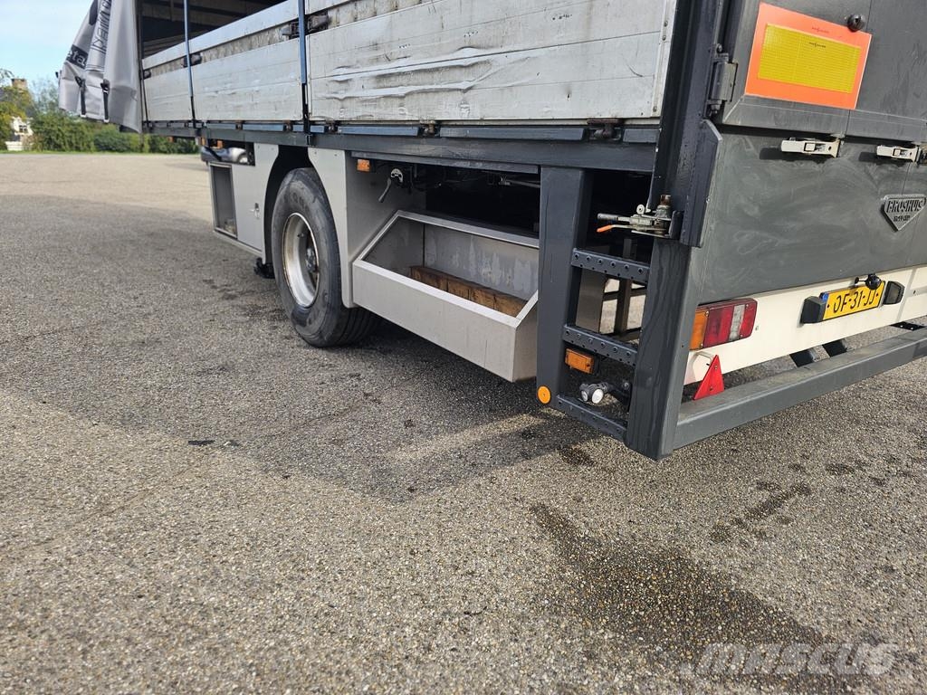 Broshuis 1AOU 10 10 /SINGLE AXLE/ SAF DRUM/ OLD BUT LIKE NE Other semi-trailers