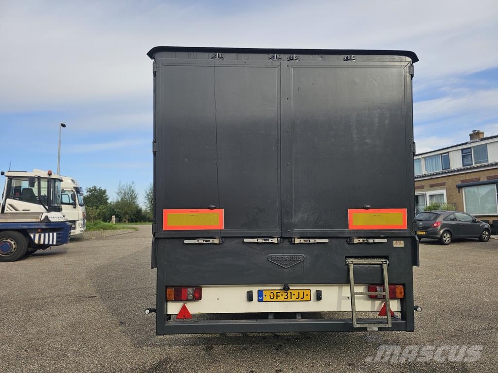 Broshuis 1AOU 10 10 /SINGLE AXLE/ SAF DRUM/ OLD BUT LIKE NE Other semi-trailers