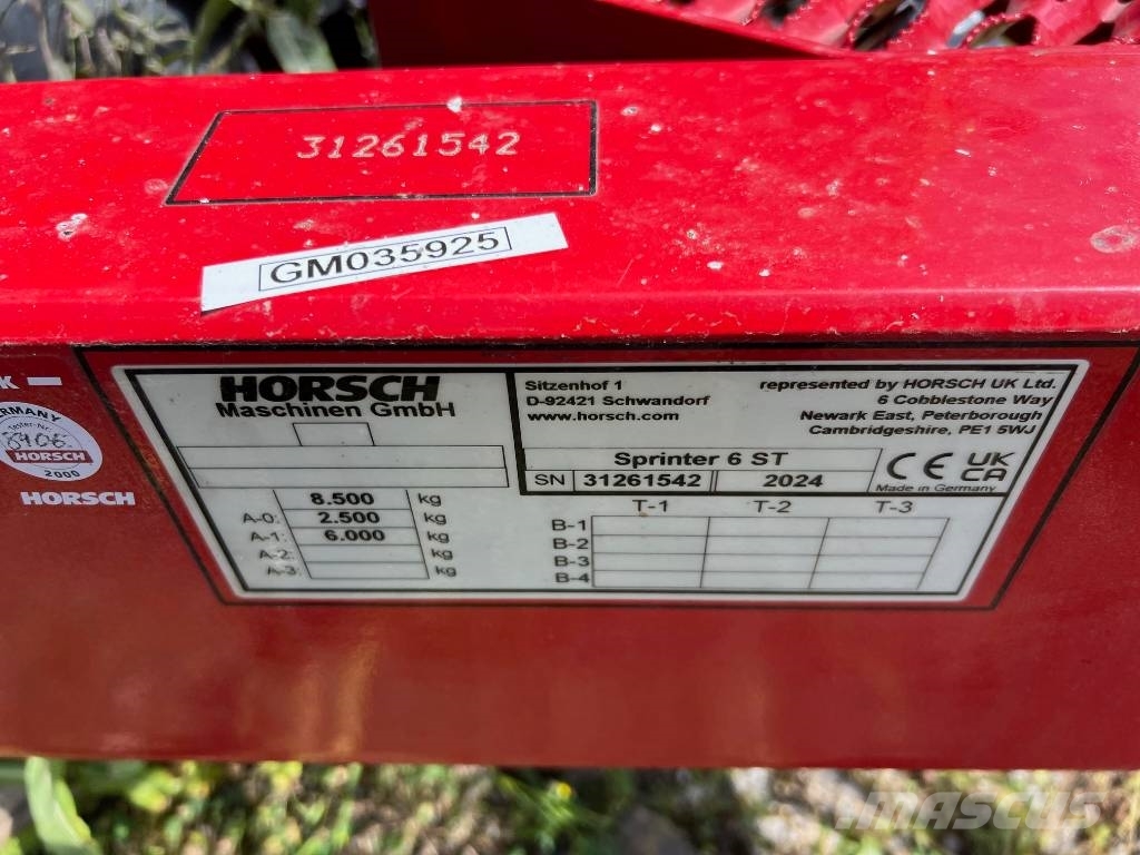 Horsch Sprinter 6ST ドリル