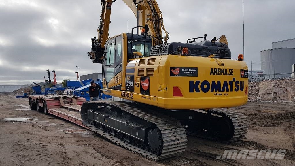 Komatsu PC290 LC-11 *uthyres / only for rent* Paletli ekskavatörler