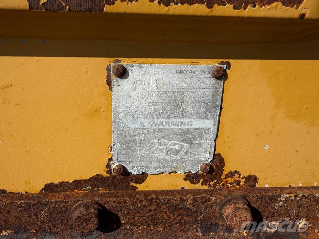 CAT D6H / D6R / D6T Winch - Paccar PA110 Otros componentes