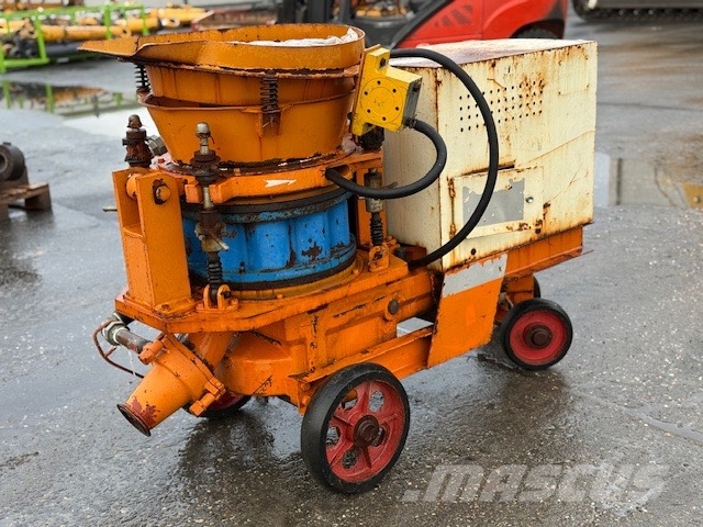 Bauer TORKRET concrete spraying pump Bombas de concreto