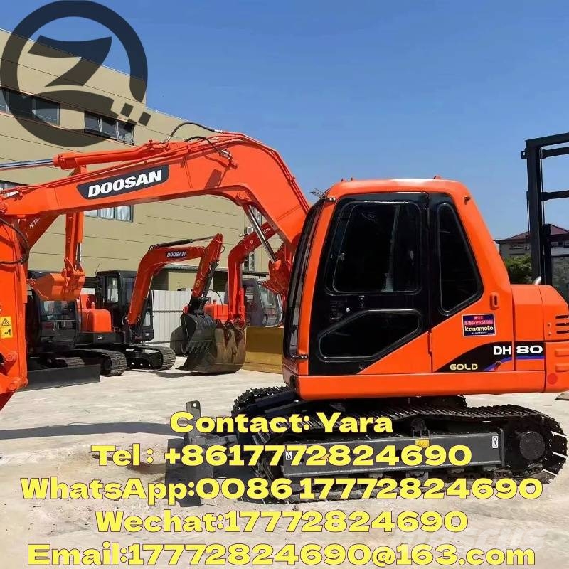Doosan DH 80 Vidēja lieluma ekskavatori 7 t - 12 t