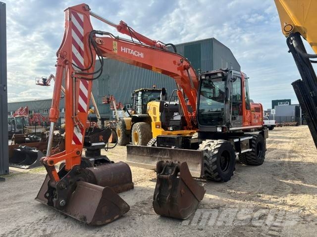 Hitachi ZX 130 W Gravemaskiner på hjul