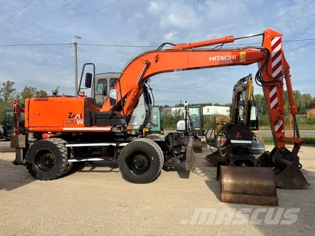 Hitachi ZX 130 W Gravemaskiner på hjul