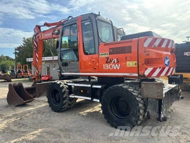 Hitachi ZX 130 W Gravemaskiner på hjul
