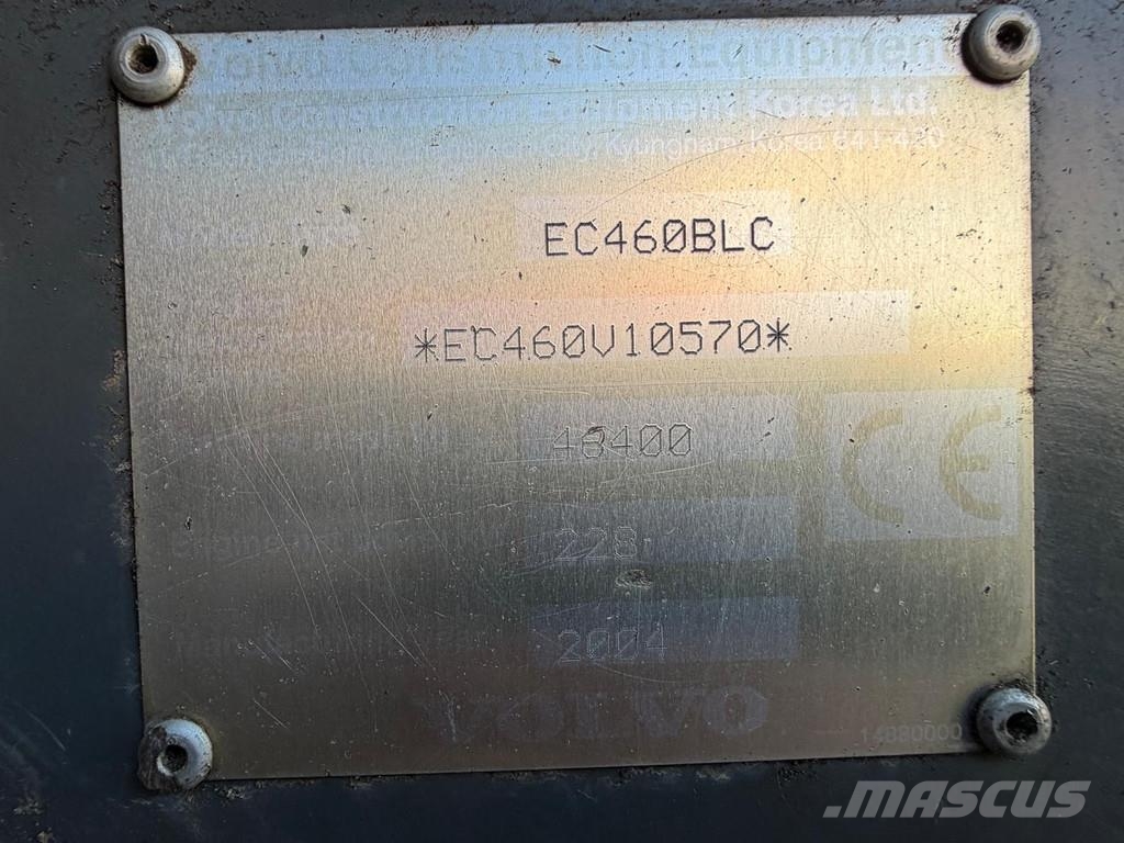 Volvo EC460B LC Track Excavator 46T. Hammer Line CE Good Pelle sur chenilles