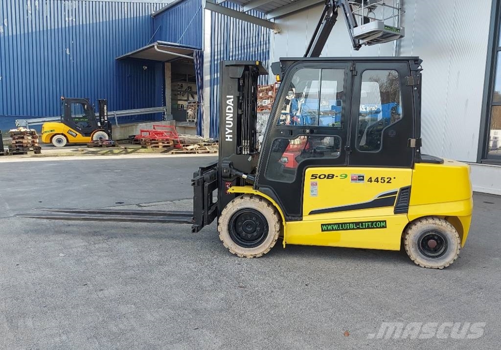 Hyundai 50 B-9, Gabelstapler, Vollkabine,Forklift 5t, 4,3m Elektrikli forkliftler
