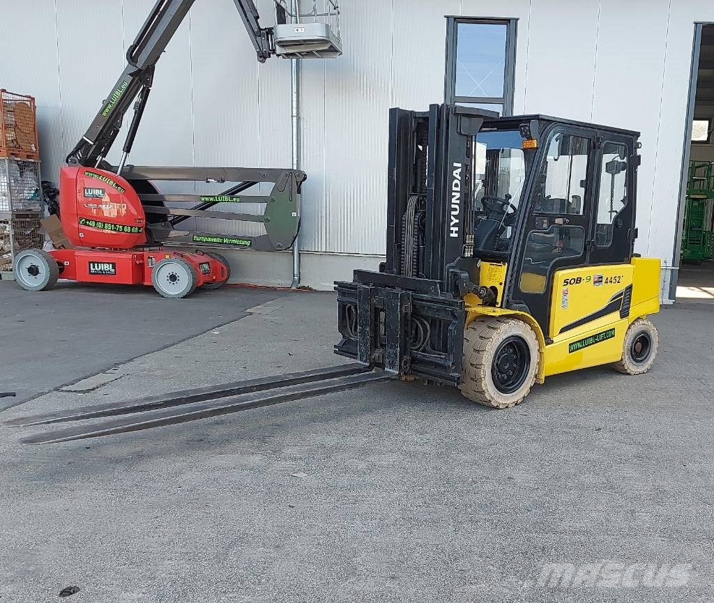 Hyundai 50 B-9, Gabelstapler, Vollkabine,Forklift 5t, 4,3m Elektrikli forkliftler