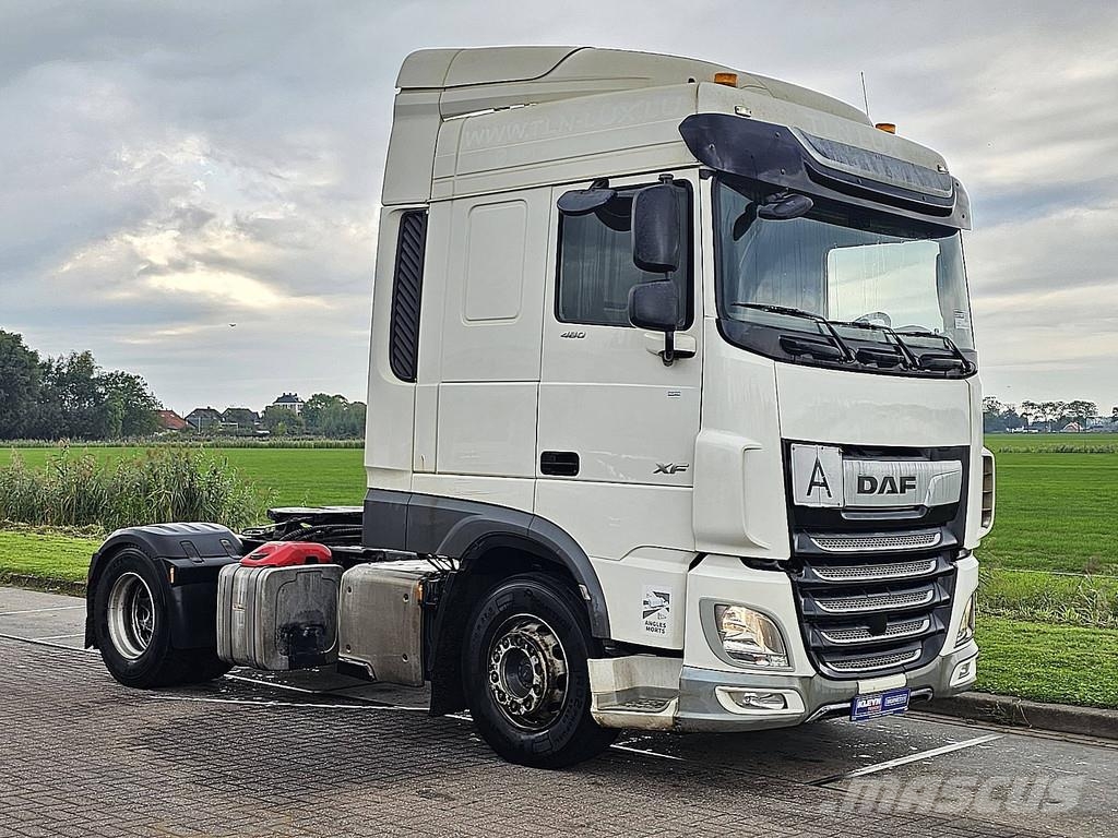DAF XF 480 SC,tipperhydraulic Tegljači