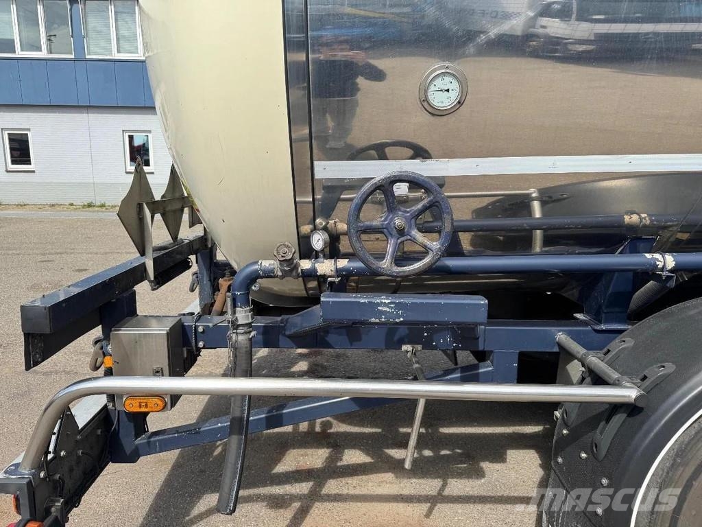  Hendricks, Goch TSA 38 3 AXLE BITUMEN OPLEGGER Semirremolques cisterna
