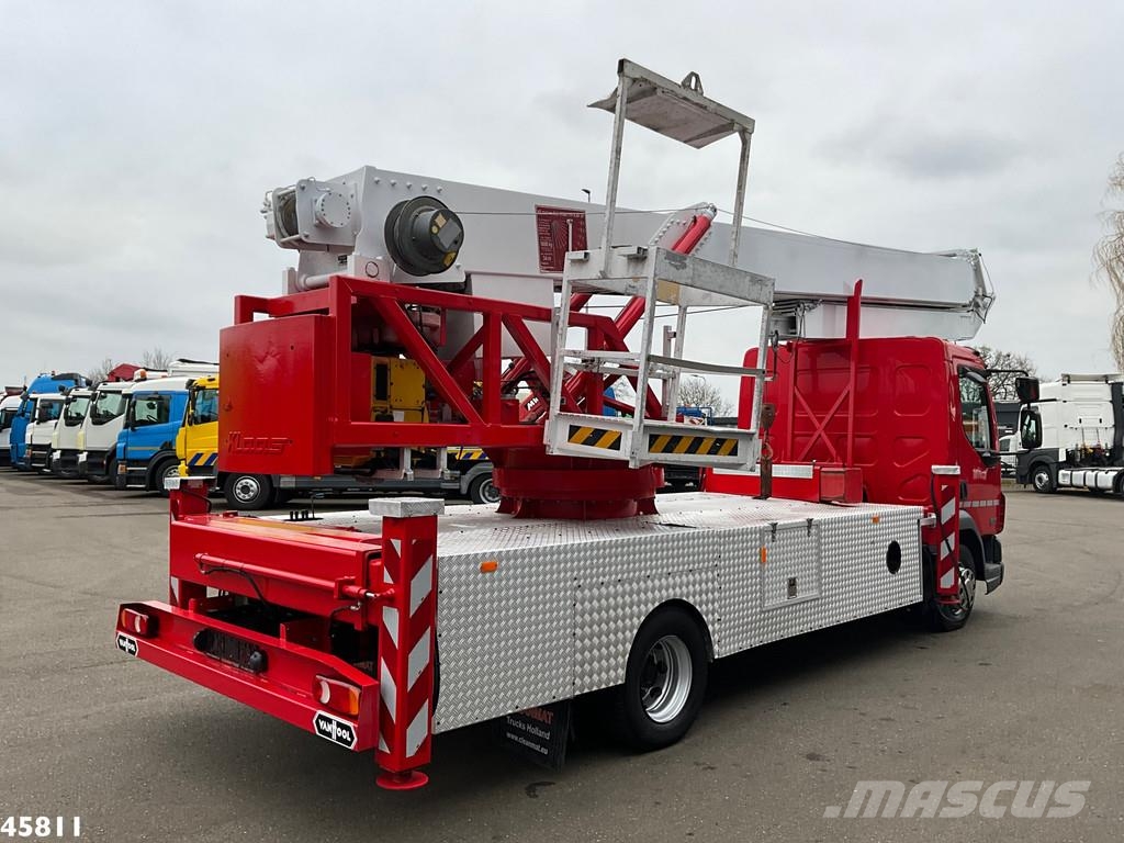 DAF FA 45 CF 220 Klaas 34 meter Dachdeckerkran Teherautóra szerelt emelők és állványok