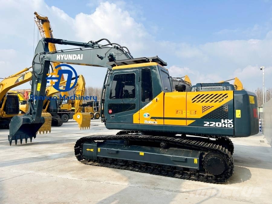 Hyundai HX220HD Gravemaskiner på larvebånd