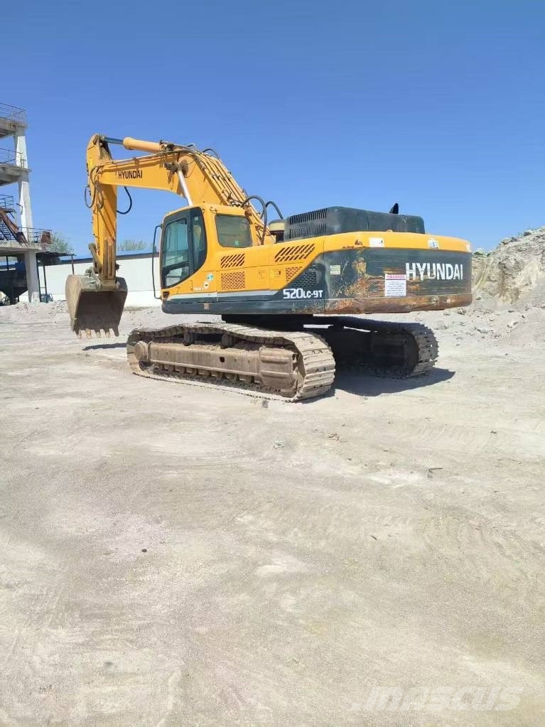 Hyundai R520LC-9T حفارات زحافة