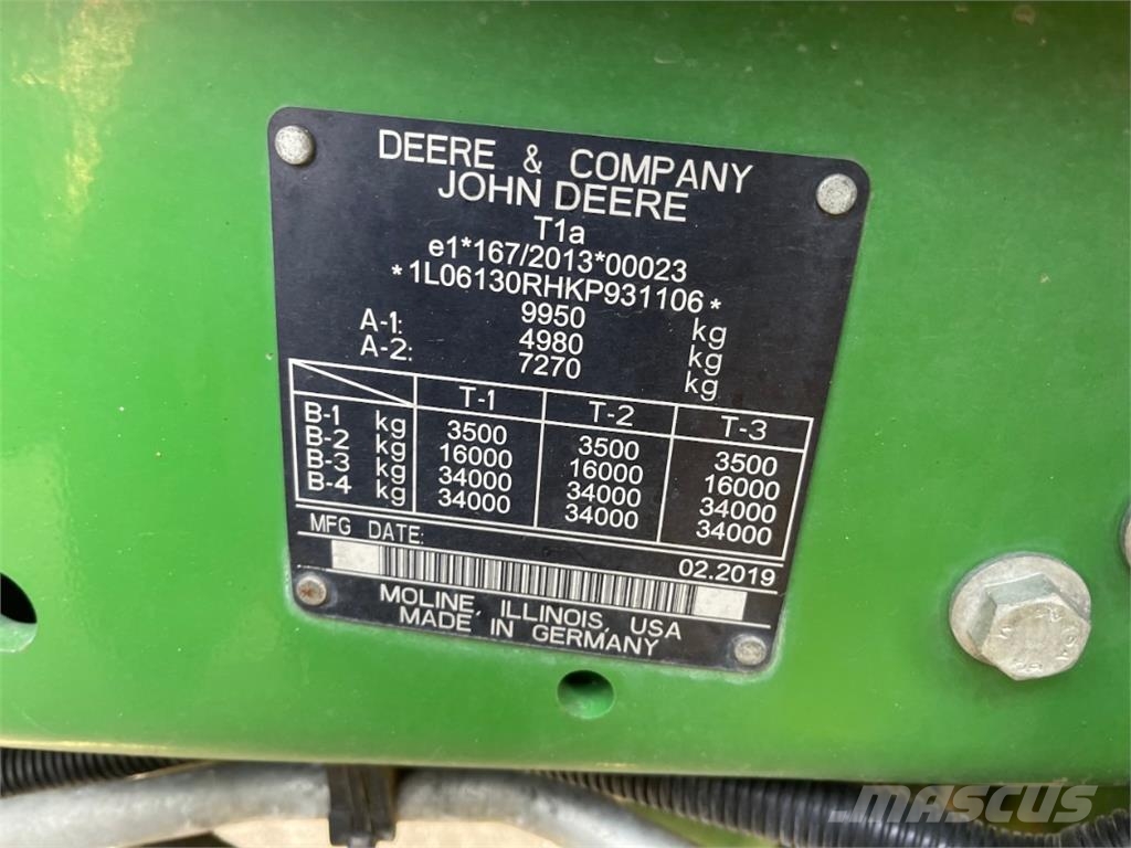 John Deere 6130R Селскостопанство - Други