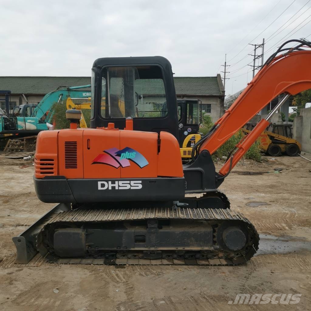 Doosan DH 55 Mini kotrók < 7t