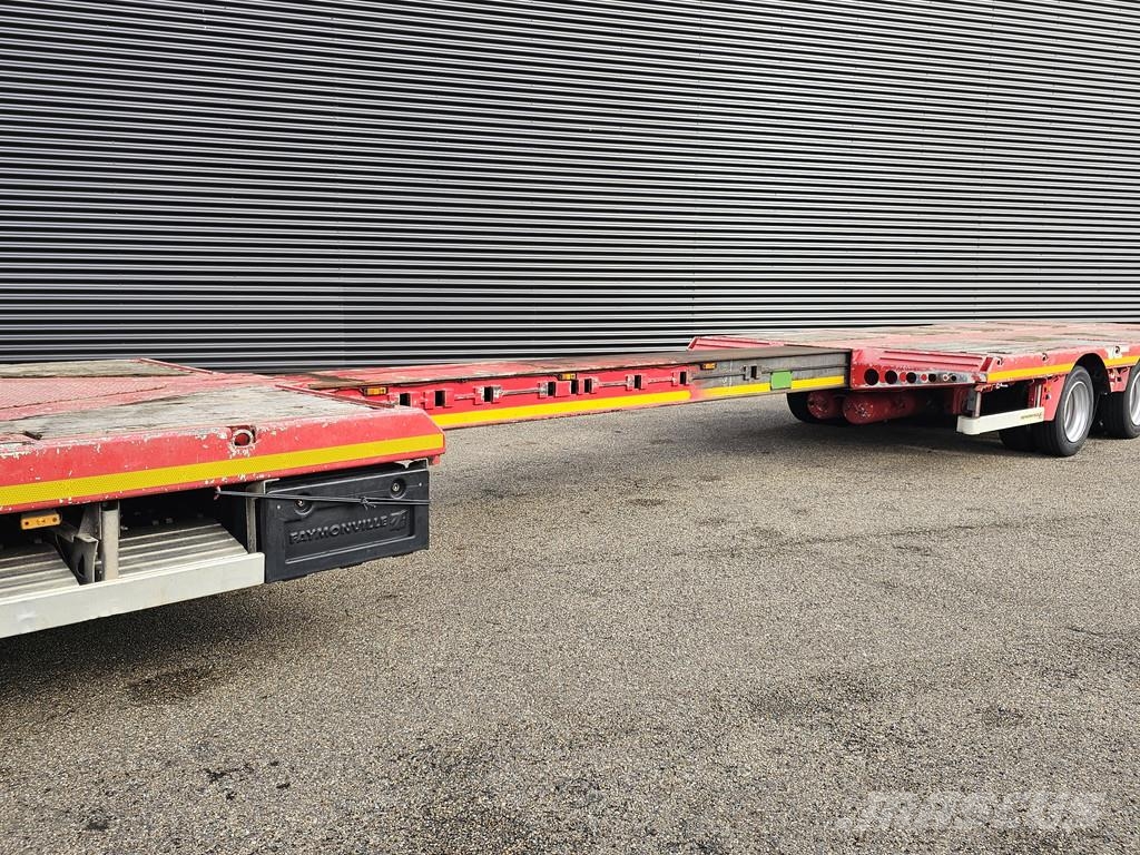 Faymonville STN-4AX STN-4AX / MEGA / EXTENDABLE / 76 cm. Low loader-semi-trailers