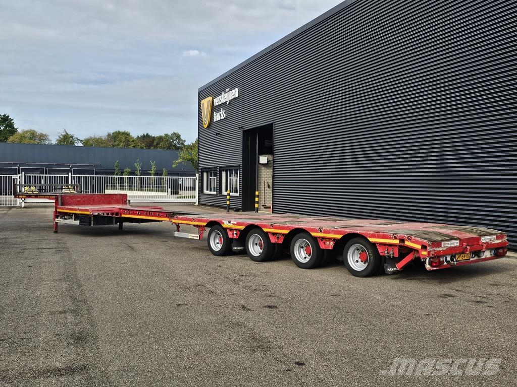 Faymonville STN-4AX STN-4AX / MEGA / EXTENDABLE / 76 cm. Low loader-semi-trailers