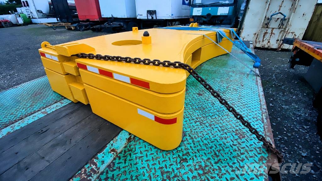 Faun Tadano ATF 90 G-4 8x6 Autokran + 20 tonnen Ballast Ruw terrein kranen
