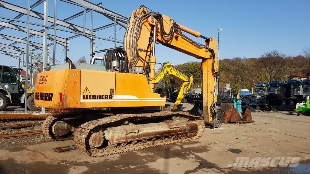 Liebherr Kettenbagger R924B HDSL Litronic, SW48 Likufix Raupenbagger