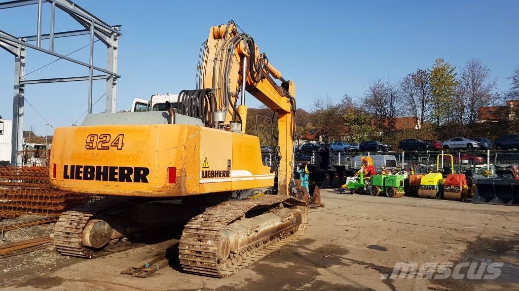 Liebherr Kettenbagger R924B HDSL Litronic, SW48 Likufix Raupenbagger