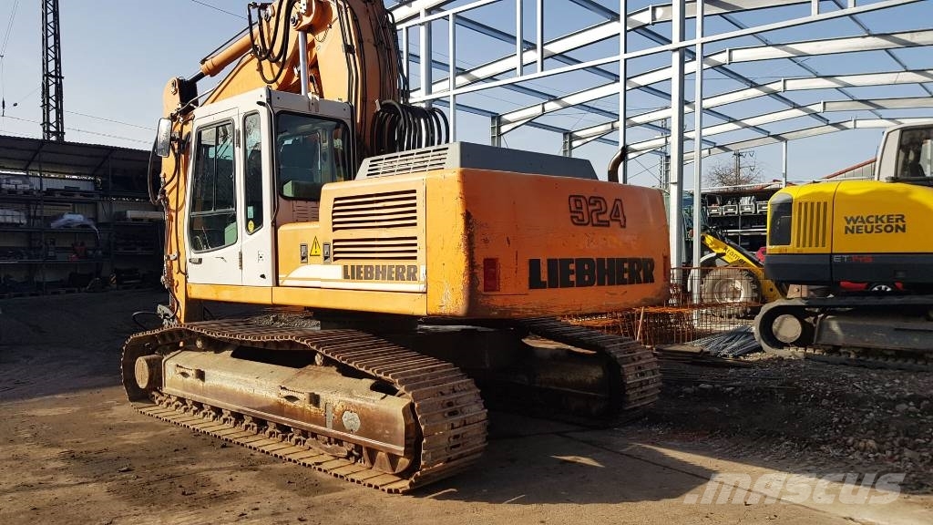 Liebherr Kettenbagger R924B HDSL Litronic, SW48 Likufix Raupenbagger
