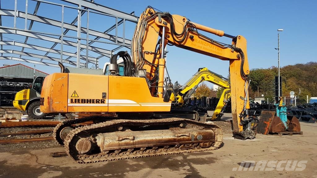 Liebherr Kettenbagger R924B HDSL Litronic, SW48 Likufix Raupenbagger