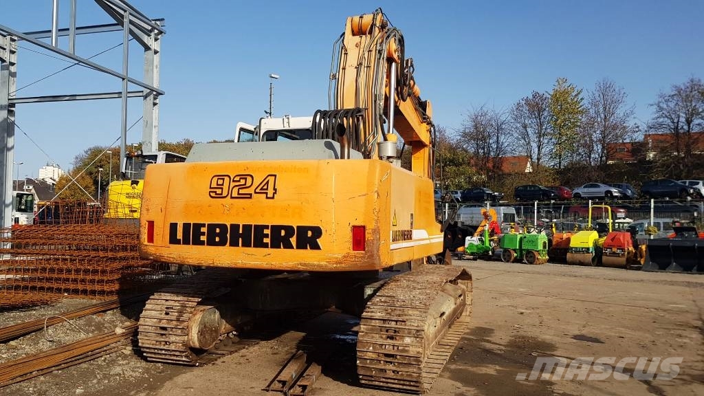 Liebherr Kettenbagger R924B HDSL Litronic, SW48 Likufix Raupenbagger