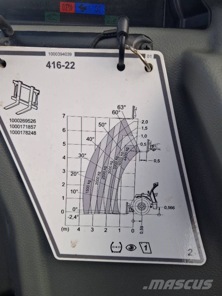 Kramer KT 447 Teleskopické nakladače pre poľnohospodárstvo