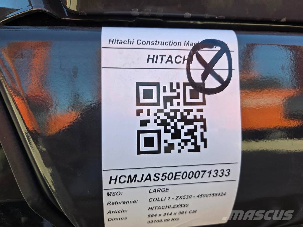Hitachi ZX530-7, 2026, 56t, 3cm bucket Pásová rýpadla