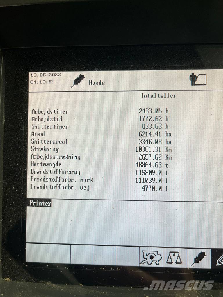 CLAAS Lexion 580 R Θεριζοαλωνιστικές μηχανές