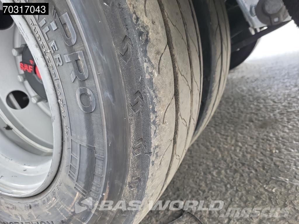 Eroglu 2 axles Trucktransporter SAF Winch Semirremolques para transporte de vehículos