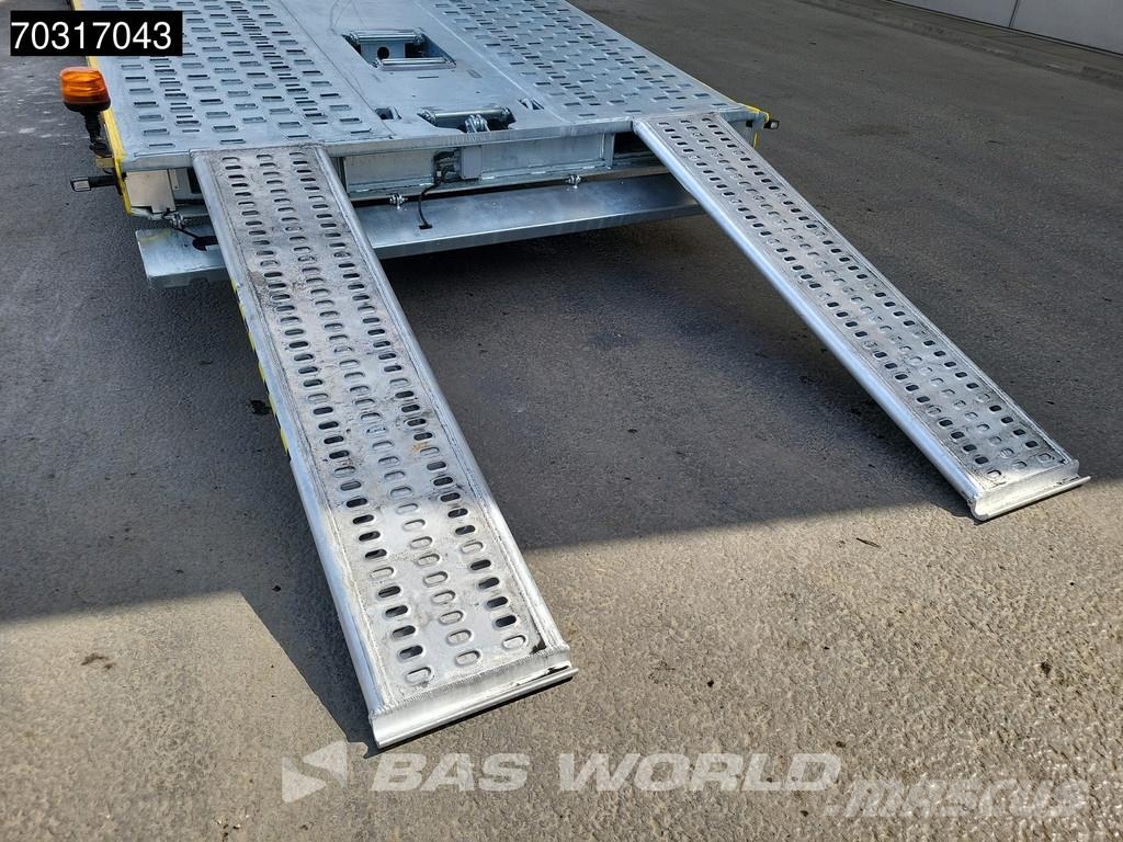 Eroglu 2 axles Trucktransporter SAF Winch Semirremolques para transporte de vehículos