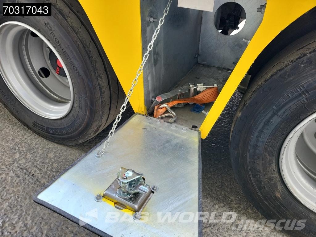 Eroglu 2 axles Trucktransporter SAF Winch Semirremolques para transporte de vehículos
