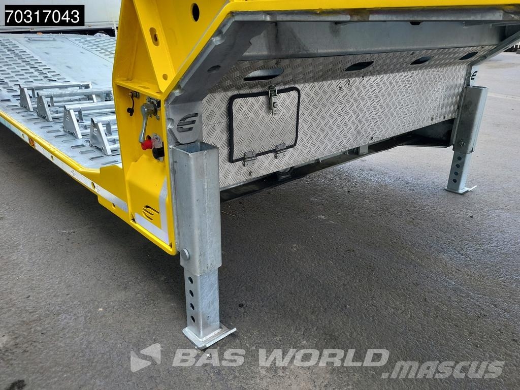 Eroglu 2 axles Trucktransporter SAF Winch Semirremolques para transporte de vehículos