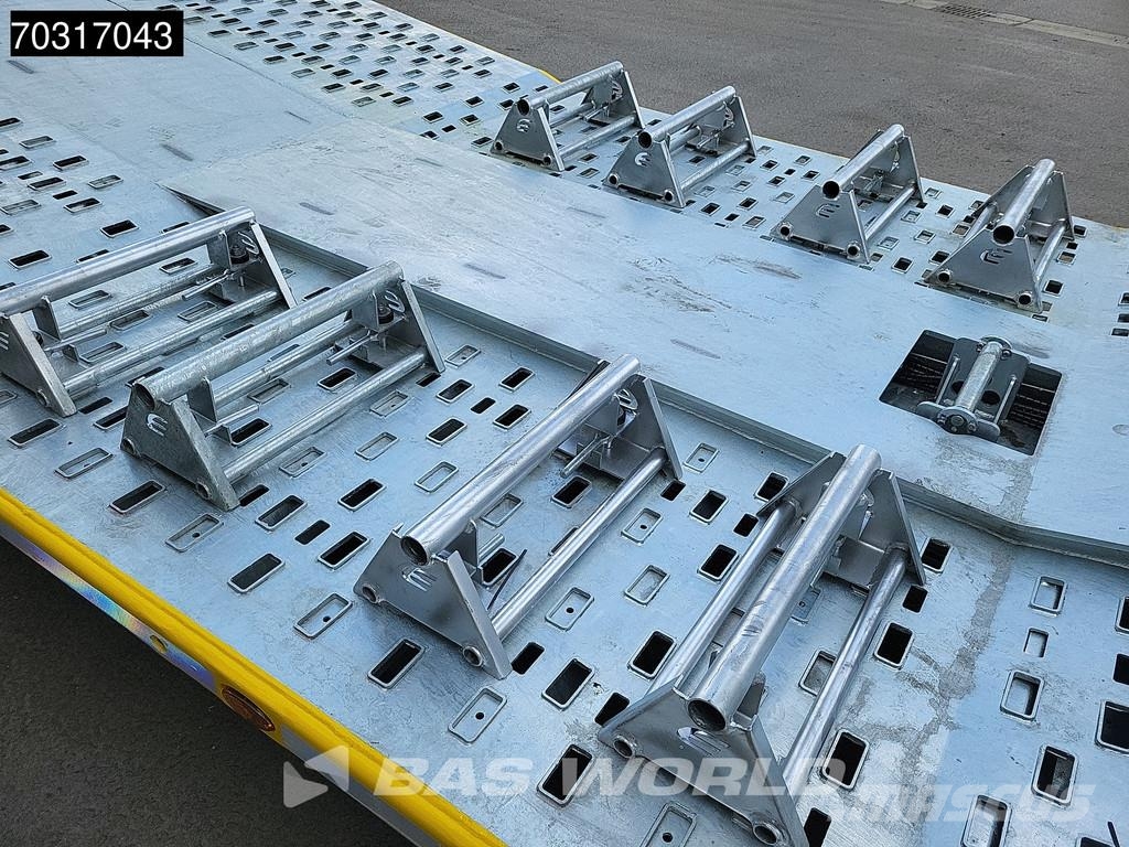 Eroglu 2 axles Trucktransporter SAF Winch Semirremolques para transporte de vehículos