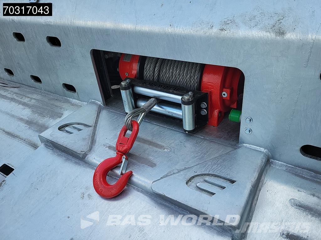 Eroglu 2 axles Trucktransporter SAF Winch Semirremolques para transporte de vehículos