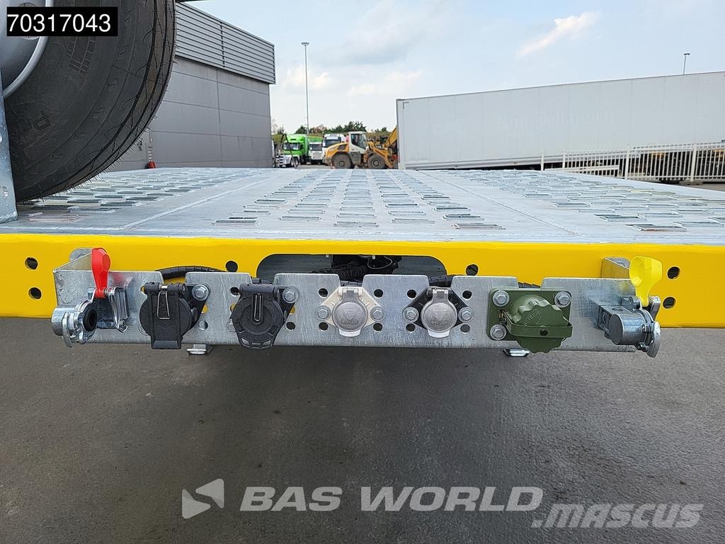 Eroglu 2 axles Trucktransporter SAF Winch Semirremolques para transporte de vehículos