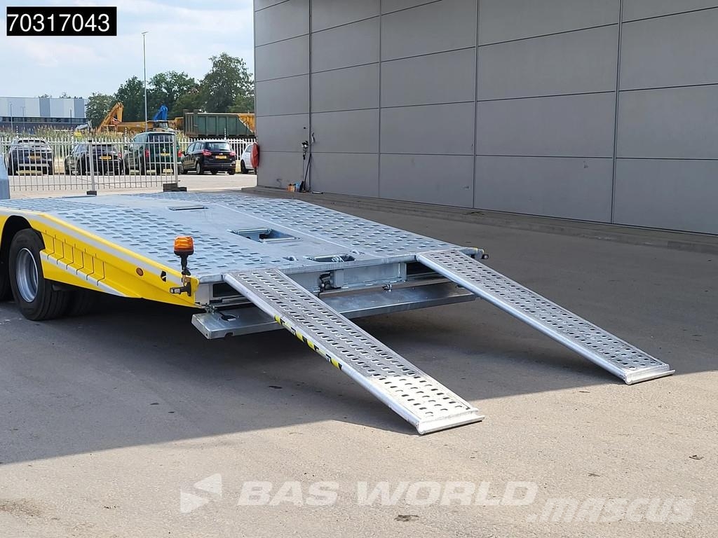 Eroglu 2 axles Trucktransporter SAF Winch Semirremolques para transporte de vehículos