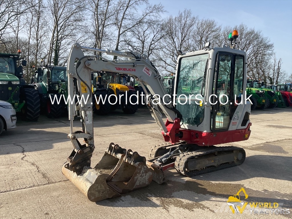 Takeuchi TB 225 Minigravere <7t