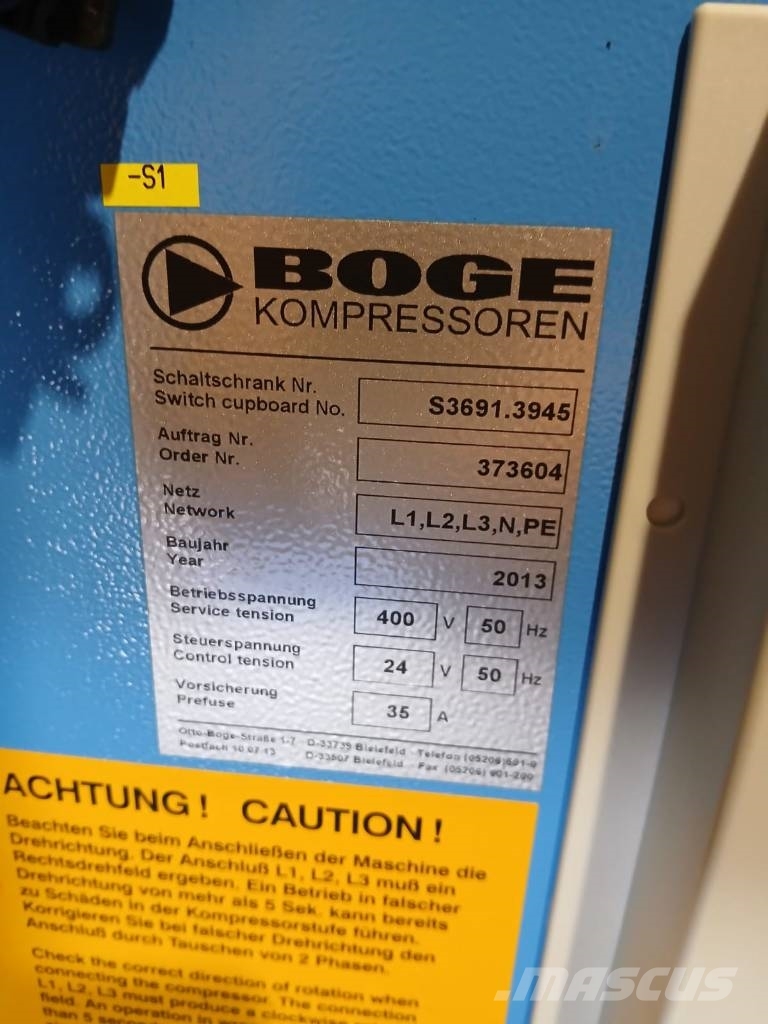 Boge C15 D Kompresory
