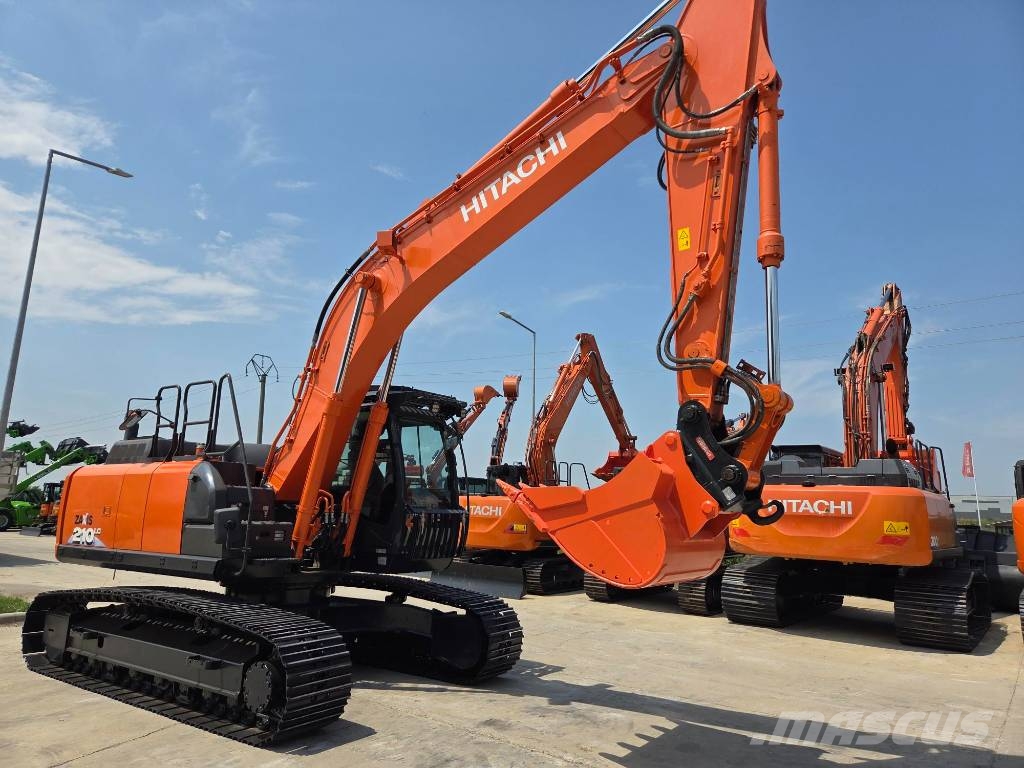 Hitachi ZX 210 LC-6, 7.784h, QIL QUICK+3 buckets Rupsgraafmachines