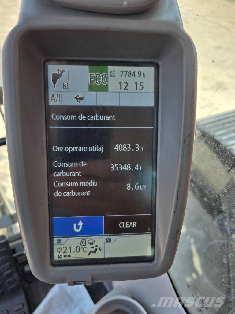Hitachi ZX 210 LC-6, 7.784h, QIL QUICK+3 buckets Rupsgraafmachines